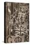 Blackfriars, London, Decoarted for King George Vis Coronation, 1937-null-Stretched Canvas