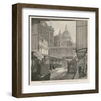 Blackfriars Station-null-Framed Art Print