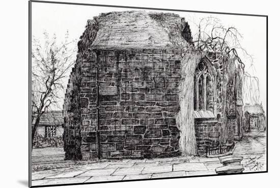 Blackfrierschapel, St. Andrews, 2007-Vincent Alexander Booth-Mounted Giclee Print