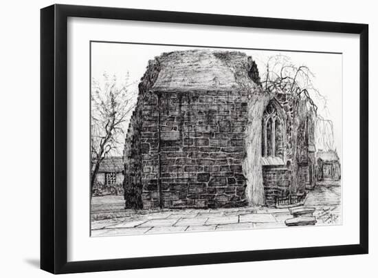 Blackfrierschapel, St. Andrews, 2007-Vincent Alexander Booth-Framed Premium Giclee Print