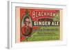 Blackhawk Ginger Ale-null-Framed Art Print