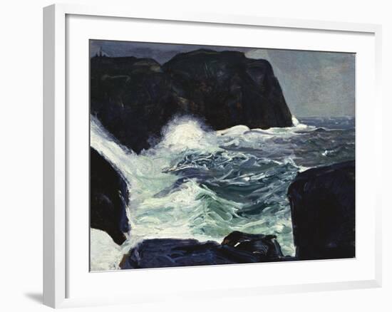 Blackhead and Sea-George Wesley Bellows-Framed Giclee Print