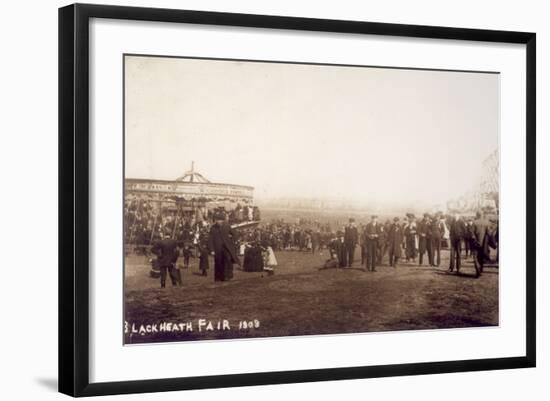 Blackheath Fair, 1909-null-Framed Photographic Print