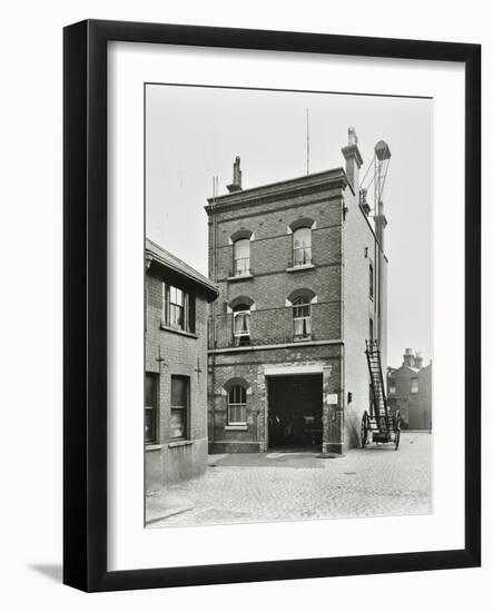 Blackheath Fire Station, Tranquil Vale, Blackheath, London, 1905-null-Framed Photographic Print