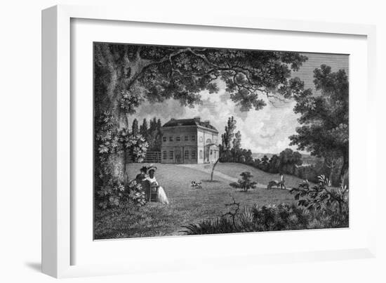 Blackheath Woodland Hse-null-Framed Art Print