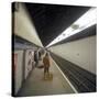 Blackhorse Road Tube Station on the Victoria Line, London, 1974-Michael Walters-Stretched Canvas