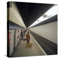 Blackhorse Road Tube Station on the Victoria Line, London, 1974-Michael Walters-Stretched Canvas