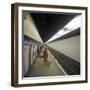 Blackhorse Road Tube Station on the Victoria Line, London, 1974-Michael Walters-Framed Photographic Print