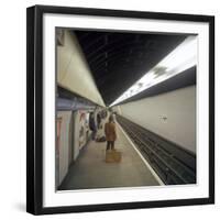 Blackhorse Road Tube Station on the Victoria Line, London, 1974-Michael Walters-Framed Photographic Print