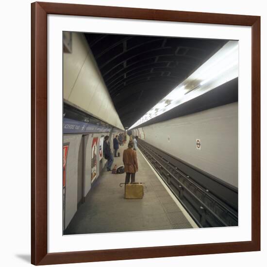 Blackhorse Road Tube Station on the Victoria Line, London, 1974-Michael Walters-Framed Photographic Print