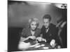 Blackjack Game in Progress at Las Vegas Club-null-Mounted Photographic Print