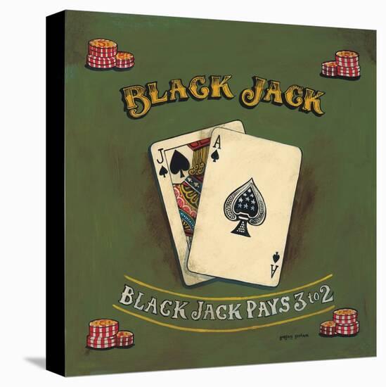 Blackjack-Gregory Gorham-Stretched Canvas