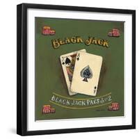 Blackjack-Gregory Gorham-Framed Art Print