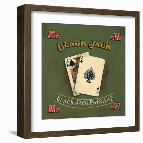 Blackjack-Gregory Gorham-Framed Art Print