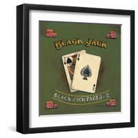 Blackjack-Gregory Gorham-Framed Art Print