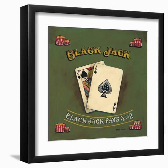 Blackjack-Gregory Gorham-Framed Art Print