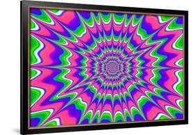 Blacklight Creeper-null-Framed Blacklight Poster