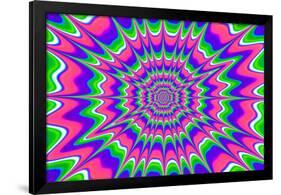 Blacklight Creeper-null-Framed Blacklight Poster