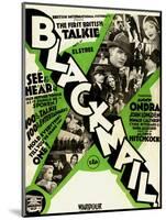 Blackmail, 1929, 1929, Directed by Alfred Hitchcock-null-Mounted Giclee Print