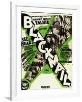 Blackmail, 1929, 1929, Directed by Alfred Hitchcock-null-Framed Giclee Print