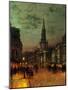 Blackman Street, 1885-John Atkinson Grimshaw-Mounted Premium Giclee Print