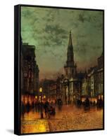 Blackman Street, 1885-John Atkinson Grimshaw-Framed Stretched Canvas