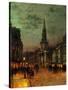Blackman Street, 1885-John Atkinson Grimshaw-Stretched Canvas