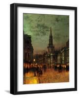 Blackman Street, 1885-John Atkinson Grimshaw-Framed Giclee Print