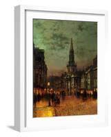 Blackman Street, 1885-John Atkinson Grimshaw-Framed Giclee Print