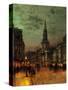 Blackman Street, 1885-John Atkinson Grimshaw-Stretched Canvas