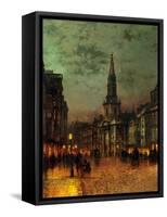 Blackman Street, 1885-John Atkinson Grimshaw-Framed Stretched Canvas