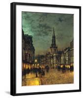 Blackman Street, Borough, London-John Atkinson Grimshaw-Framed Giclee Print