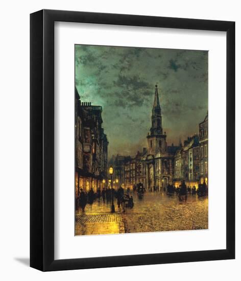 Blackman Street, Borough, London-John Atkinson Grimshaw-Framed Giclee Print