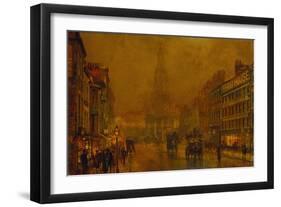 Blackman Street, Borough-John Atkinson Grimshaw-Framed Premium Giclee Print