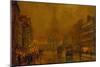 Blackman Street, Borough-John Atkinson Grimshaw-Mounted Premium Giclee Print