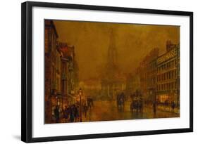 Blackman Street, Borough-John Atkinson Grimshaw-Framed Giclee Print