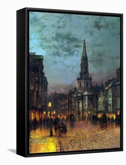 Blackman Street, London, 1885-John Atkinson Grimshaw-Framed Stretched Canvas