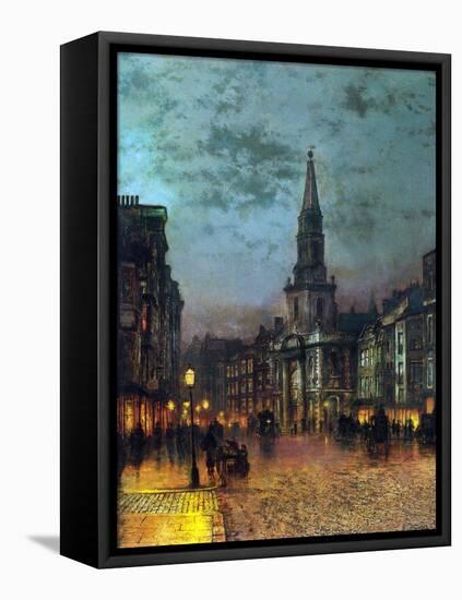 Blackman Street, London, 1885-John Atkinson Grimshaw-Framed Stretched Canvas