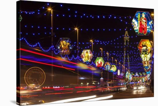 Blackpool, Lancashire, England, United Kingdom, Europe-Billy-Stretched Canvas