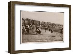 Blackpool, Lancashire: South Promenade, from Manchester Hotel-null-Framed Photographic Print