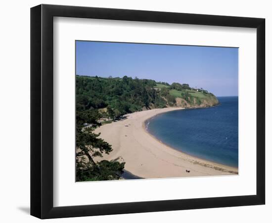 Blackpool Sands, Devon, England, United Kingdom-David Hunter-Framed Photographic Print