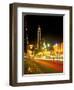 Blackpool Tower and Illuminations, Blackpool, Lancashire, England, United Kingdom-Roy Rainford-Framed Photographic Print