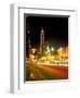 Blackpool Tower and Illuminations, Blackpool, Lancashire, England, United Kingdom-Roy Rainford-Framed Photographic Print