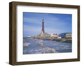 Blackpool Tower, Blackpool, Lancashire, England, United Kingdom, Europe-Rainford Roy-Framed Photographic Print