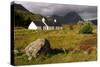 Blackrock Cottage, Glencoe, Highland, Scotland-Peter Thompson-Stretched Canvas