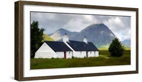 Blackrock Cottage, Glencoe, Scotland, United Kingdom-Karen Deakin-Framed Photographic Print