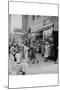 Blacks Shopping on Main Street-Dorothea Lange-Mounted Art Print