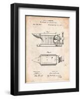 Blacksmith Anvil Patent-Cole Borders-Framed Art Print