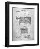 Blacksmith Forge Patent-Cole Borders-Framed Art Print