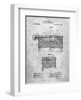 Blacksmith Forge Patent-Cole Borders-Framed Art Print